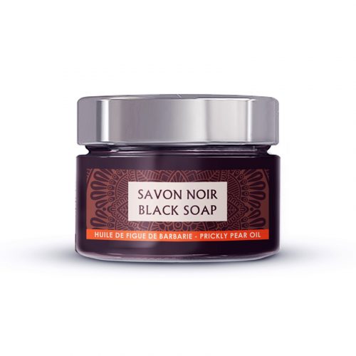 BLACK SOAP WITH PRICKLY PEAR & EXTRA VIRGIN OLIVE OIL - Nakawa Bio Therapy